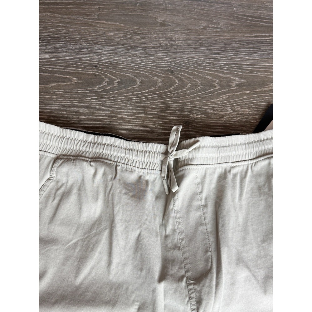 Kenneth Cole Active Tech Jogger Ankle Zip Cargo Lightweight White Size XL - Picture 5 of 10